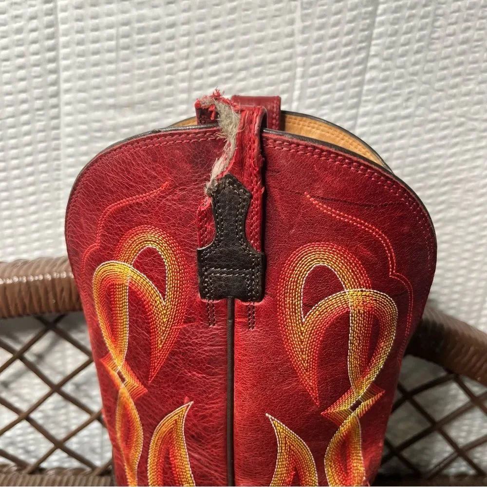 Ariat Quantum Brander Square Toe Cowboy Boots Size 11D